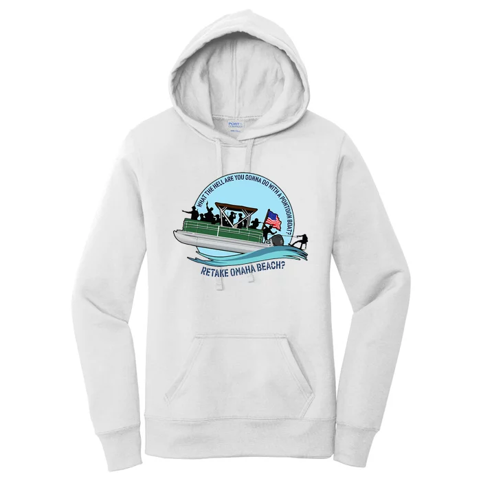 Retake Omaha Beach Women's Pullover Hoodie