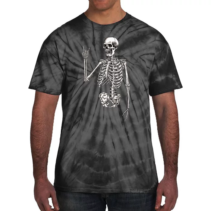 Rock On Band For  Rock And Roll Tie-Dye T-Shirt