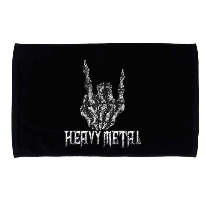 Rock On Band S Rock And Roll Concert Graphic Microfiber Hand Towel