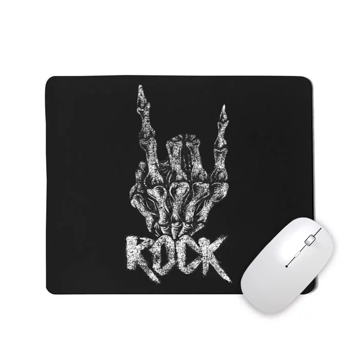 Rock On Band S Rock And Roll Concert Graphic S Mousepad