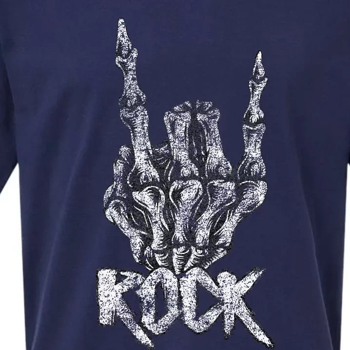 Rock On Band S Rock And Roll Concert Graphic S Sueded Cloud Jersey T-Shirt