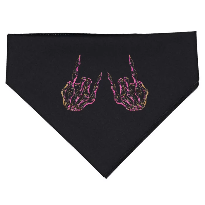 Rock On Band Tees For Women Rock And Roll USA-Made Doggie Bandana