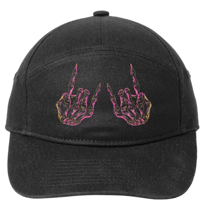 Rock On Band Tees For Women Rock And Roll 7-Panel Snapback Hat