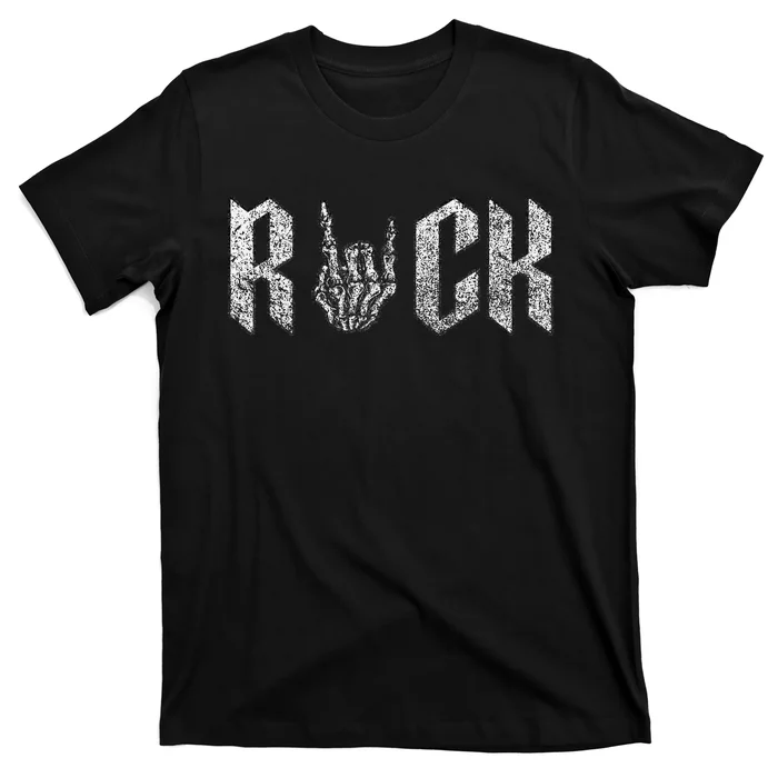 Rock On Band S For Women Rock And Roll T-Shirt