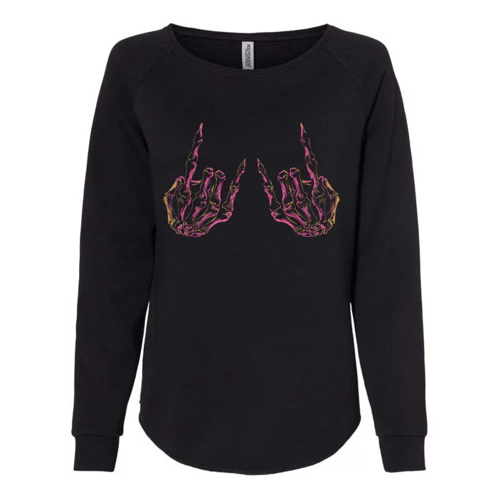 Rock On Band Tees For Women Rock And Roll Womens California Wash Sweatshirt