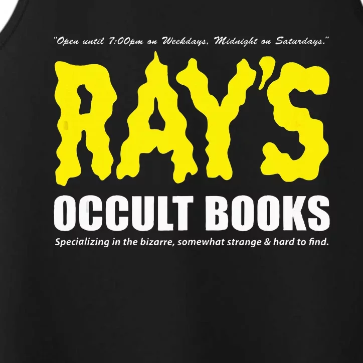 RayS Occult Books Performance Tank