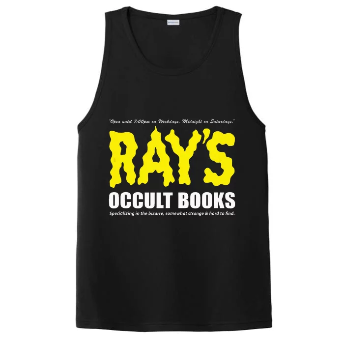 RayS Occult Books Performance Tank