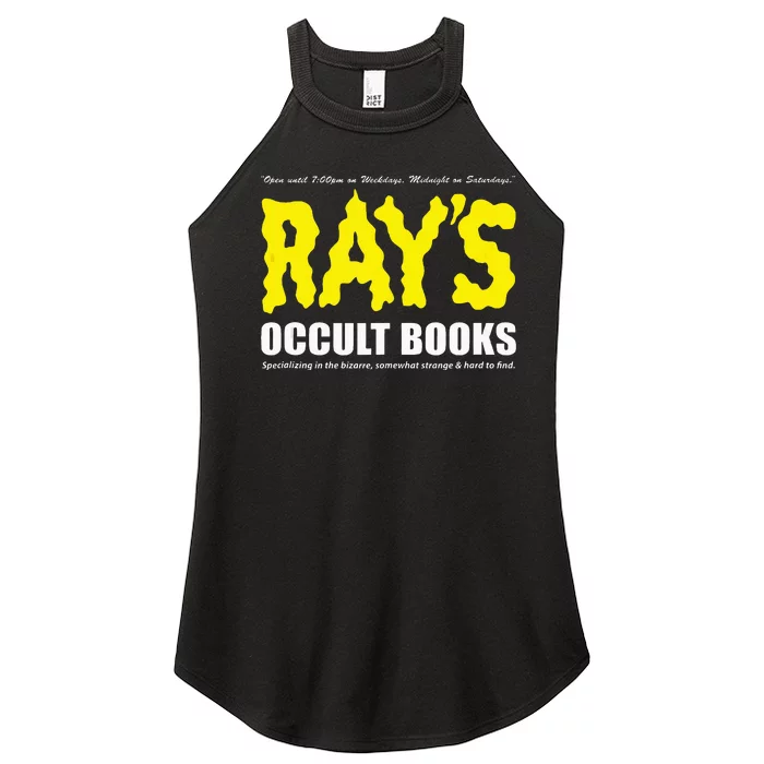 RayS Occult Books Women’s Perfect Tri Rocker Tank