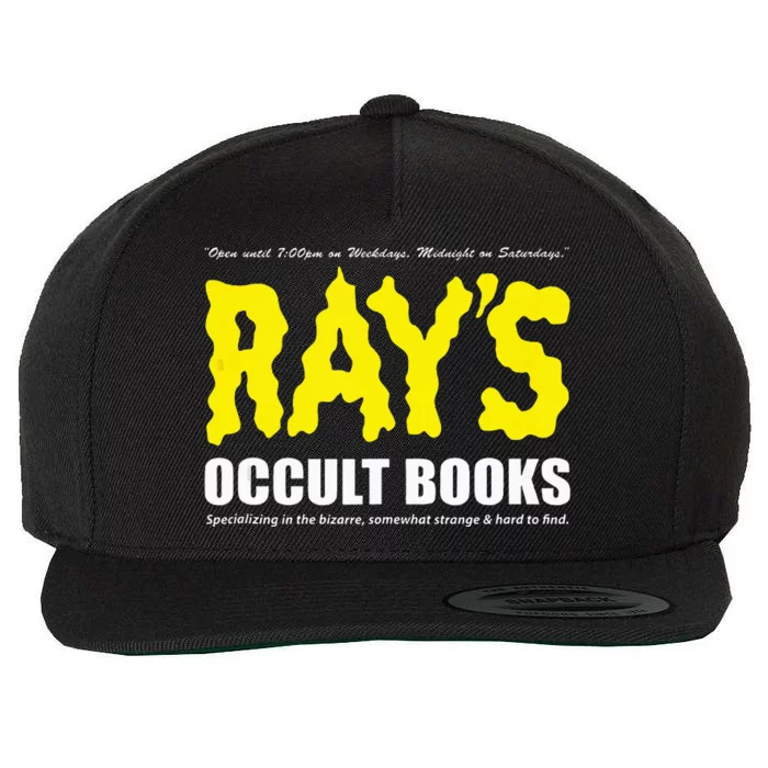 RayS Occult Books Wool Snapback Cap