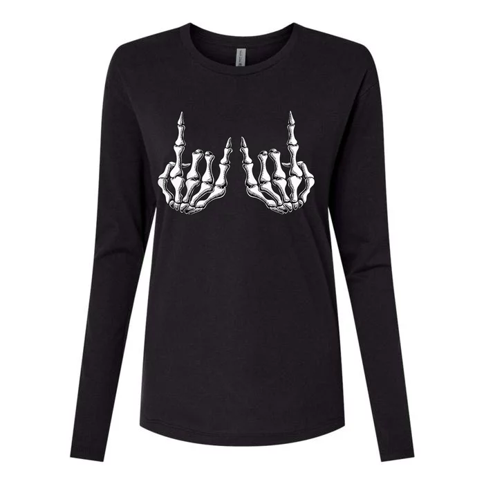 Rock On Band Rock And Roll  Wo Halloween Costume Womens Cotton Relaxed Long Sleeve T-Shirt