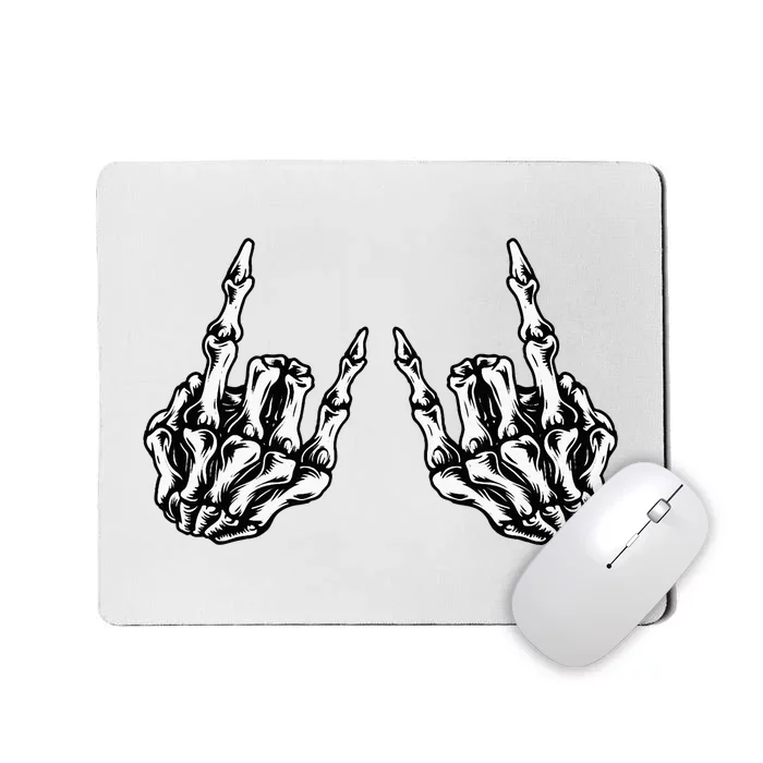 Rock On Band Tees For Women Rock And Roll Mousepad