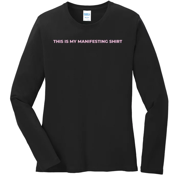 RICH OFF CONTENT Ladies Long Sleeve Shirt