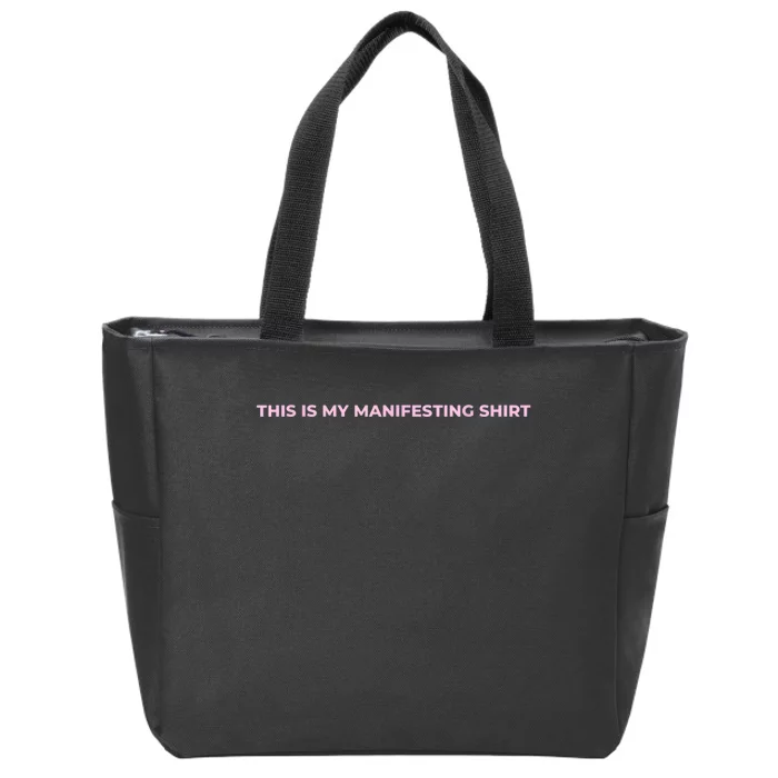 RICH OFF CONTENT Zip Tote Bag