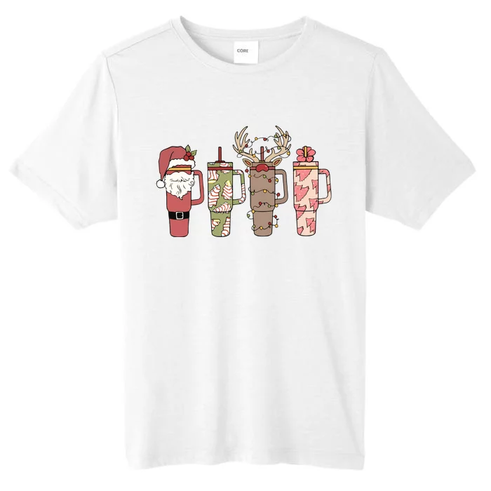 Retro Obsessive Cup Disorder Christmas Ocd Stanley Tumbler Christmas ChromaSoft Performance T-Shirt