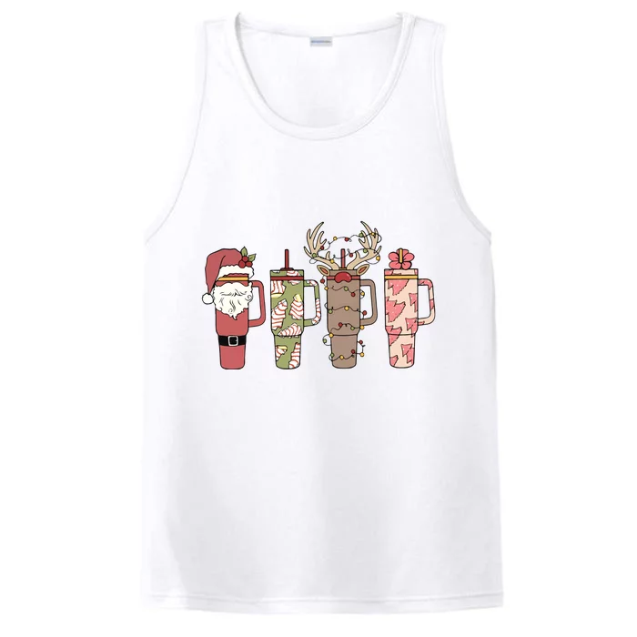 Retro Obsessive Cup Disorder Christmas Ocd Stanley Tumbler Christmas Performance Tank