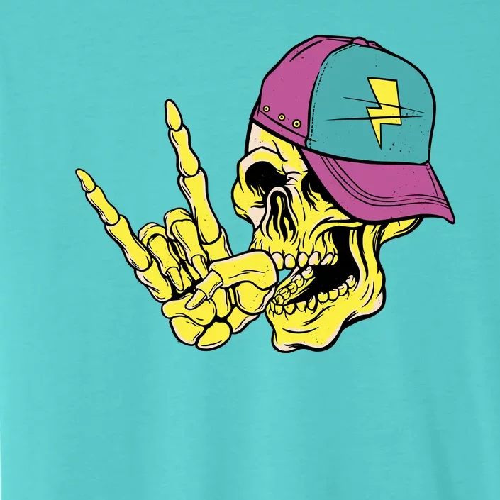 Rock On Cool Skull ChromaSoft Performance T-Shirt