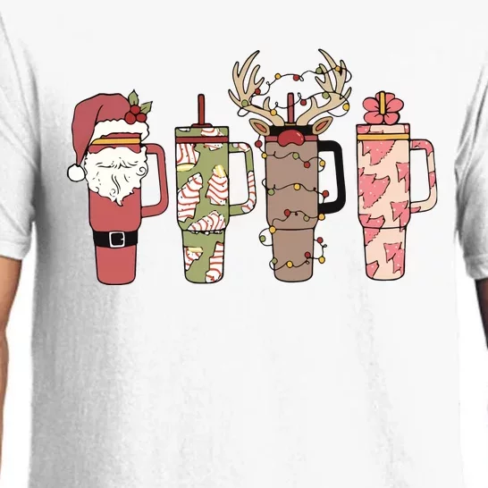 Retro Obsessive Cup Disorder Christmas Pajama Set