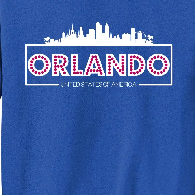 Retro Orlando City Skyline Sweatshirt