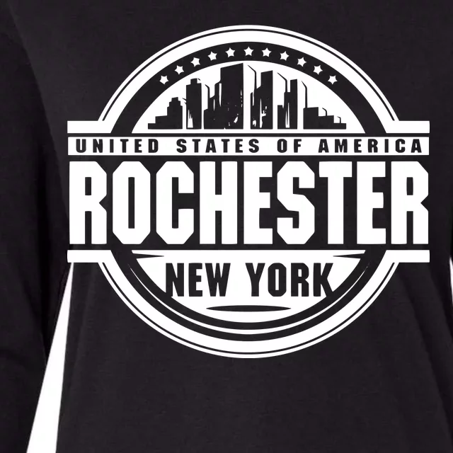 Rochester New York Womens Cotton Relaxed Long Sleeve T-Shirt