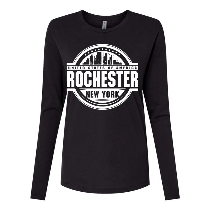 Rochester New York Womens Cotton Relaxed Long Sleeve T-Shirt