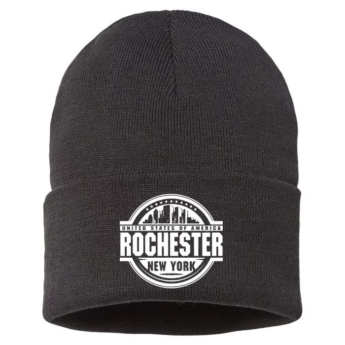 Rochester New York Sustainable Knit Beanie