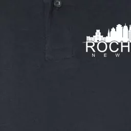 Rochester New York Skyline Softstyle Adult Sport Polo