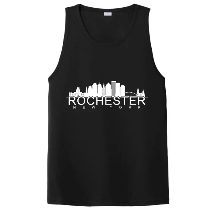 Rochester New York Skyline Performance Tank