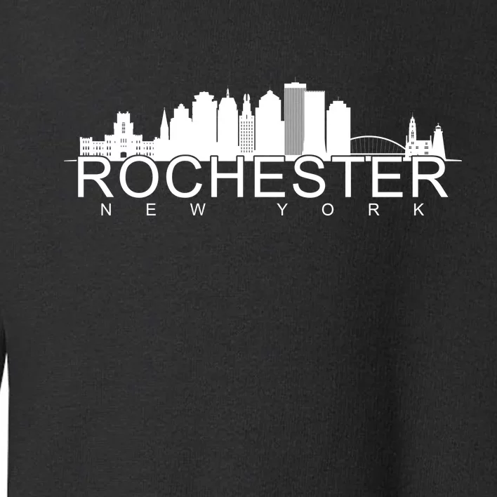 Rochester New York Skyline Toddler Sweatshirt