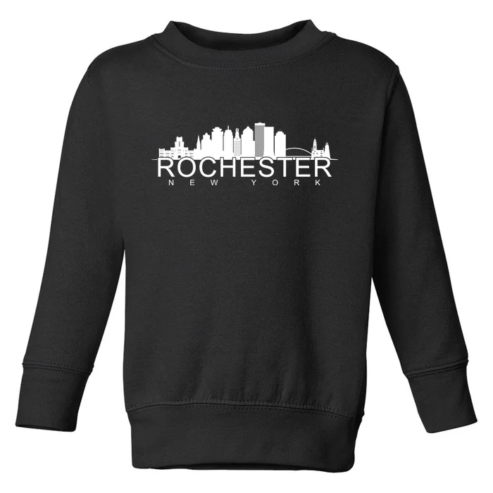 Rochester New York Skyline Toddler Sweatshirt