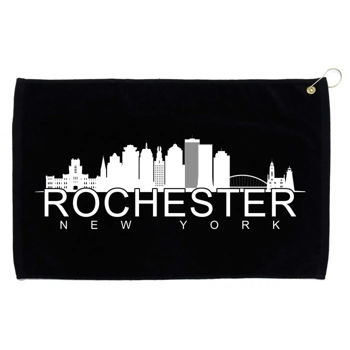 Rochester New York Skyline Grommeted Golf Towel