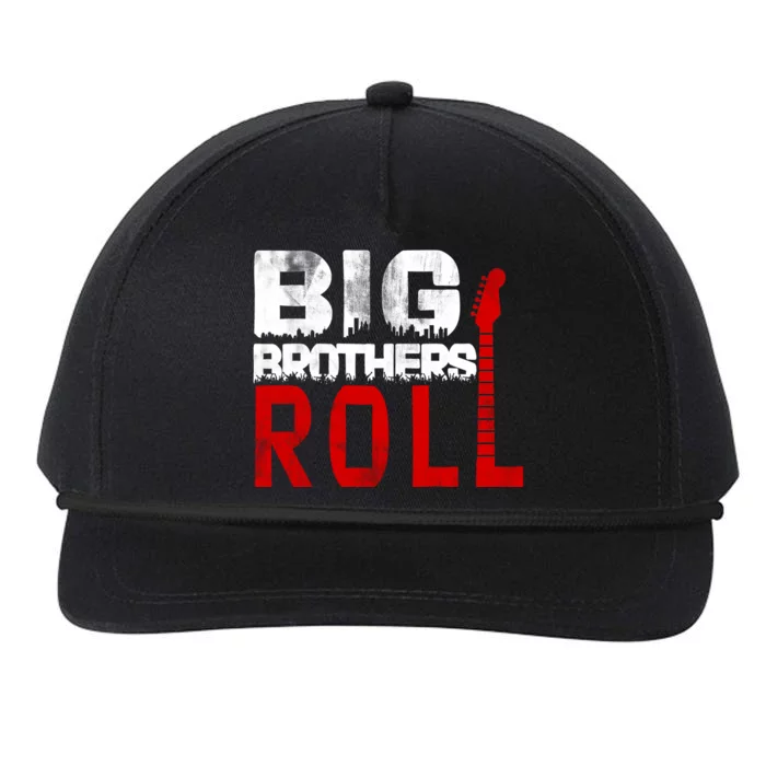 Rock And Roll Big Brothers Snapback Five-Panel Rope Hat