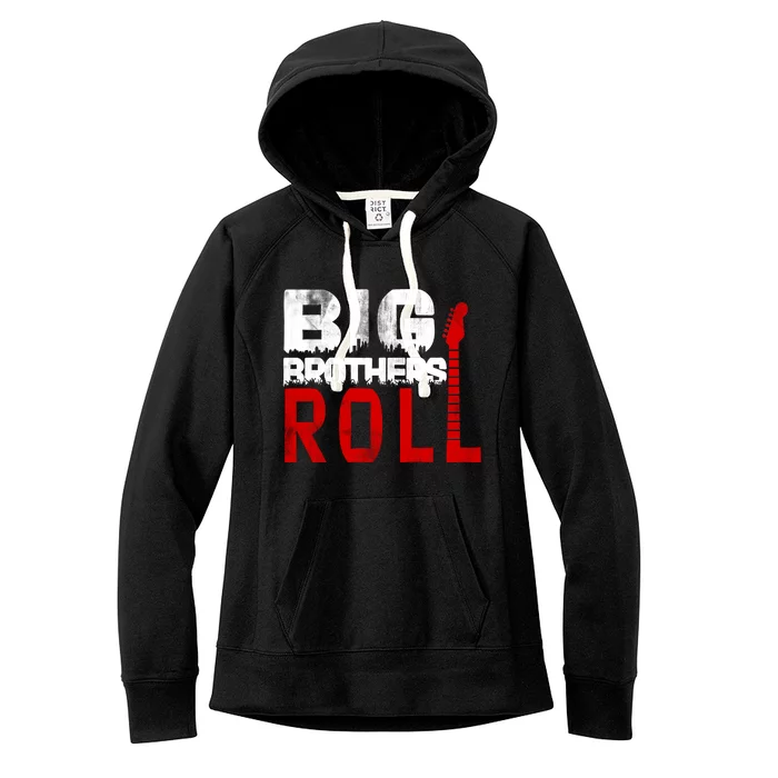 Rock And Roll Big Brothers Women's Fleece Hoodie