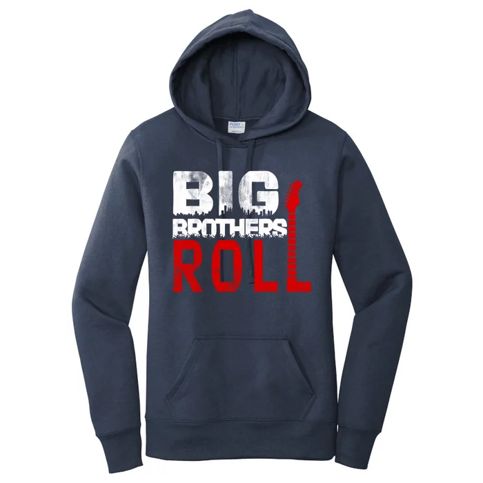 Rock And Roll Big Brothers Women's Pullover Hoodie