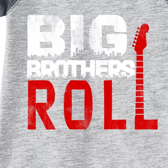 Rock And Roll Big Brothers Infant Baby Jersey Bodysuit