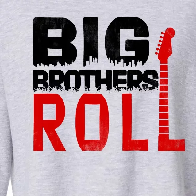 Rock And Roll Big Brothers Cropped Pullover Crew