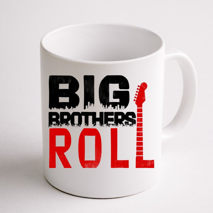 Rock And Roll Big Brothers Front & Back Coffee Mug