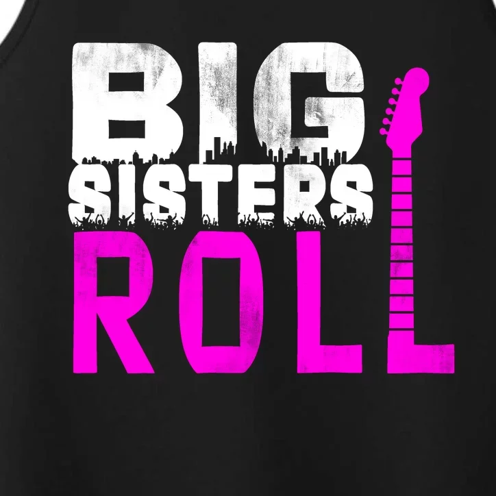 Rock And Roll Big Sisters Performance Tank