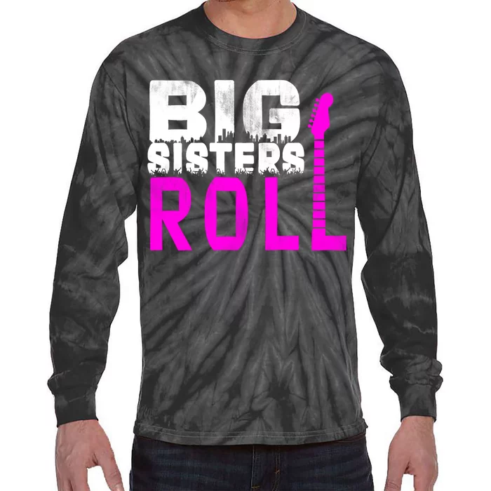 Rock And Roll Big Sisters Tie-Dye Long Sleeve Shirt