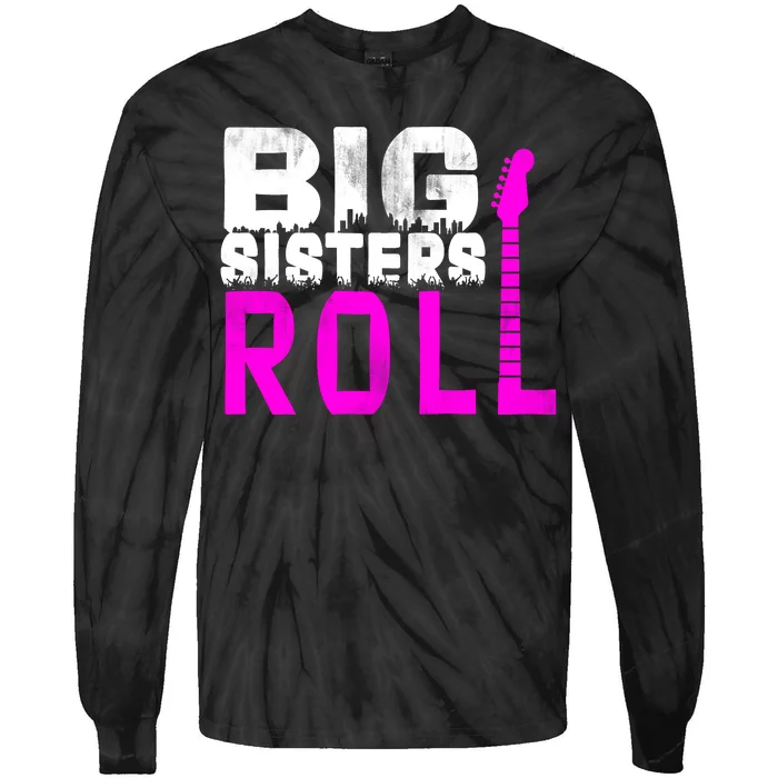 Rock And Roll Big Sisters Tie-Dye Long Sleeve Shirt