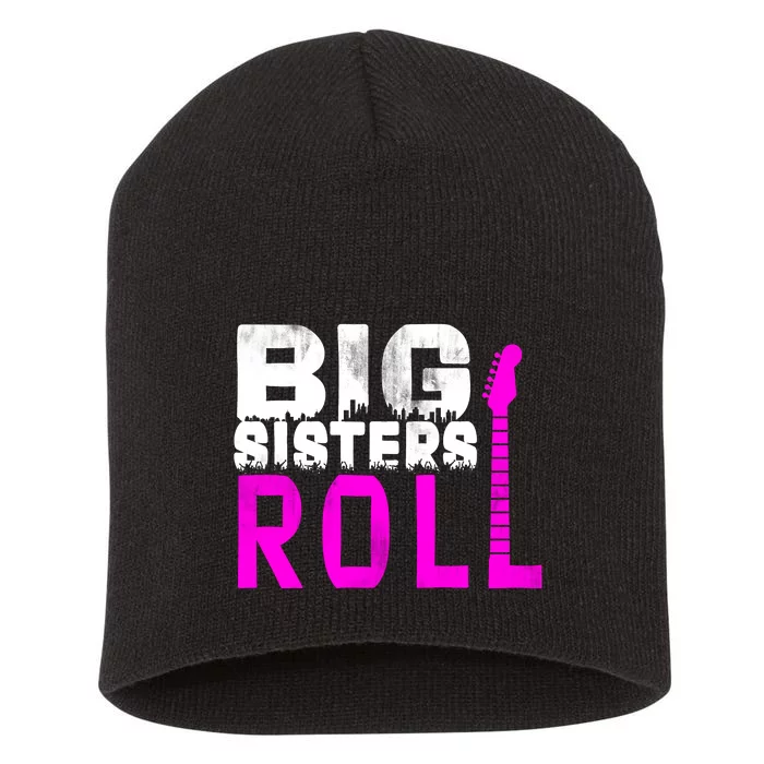 Rock And Roll Big Sisters Short Acrylic Beanie