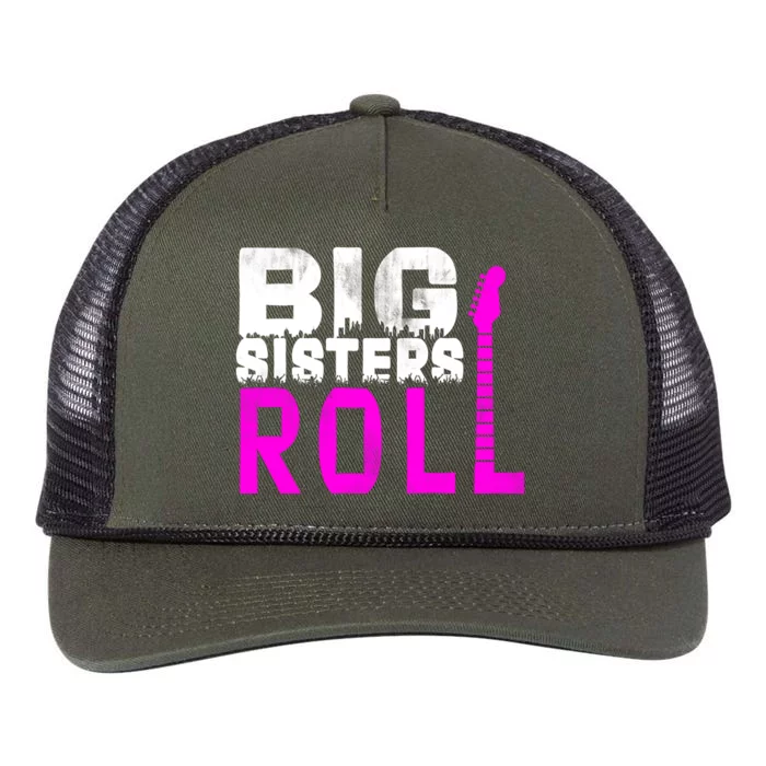 Rock And Roll Big Sisters Retro Rope Trucker Hat Cap