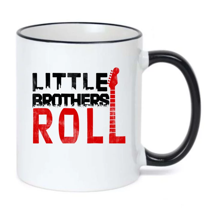 Rock And Roll Little Brothers Black Color Changing Mug