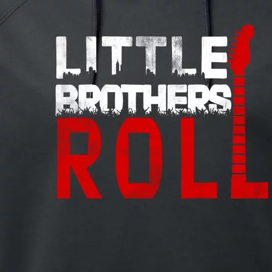 Rock And Roll Little Brothers Performance Fleece Hoodie