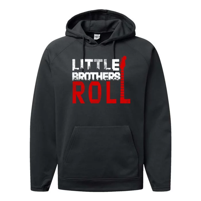 Rock And Roll Little Brothers Performance Fleece Hoodie