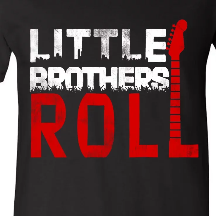 Rock And Roll Little Brothers V-Neck T-Shirt