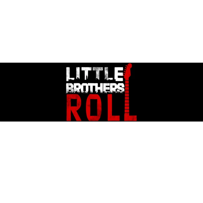 Rock And Roll Little Brothers Bumper Sticker