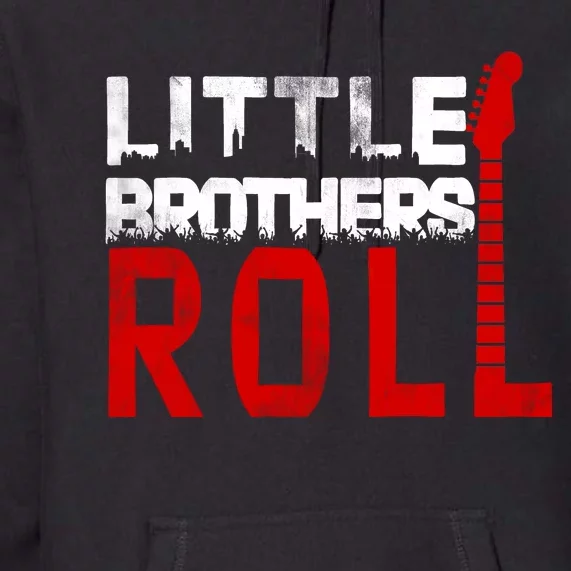 Rock And Roll Little Brothers Premium Hoodie