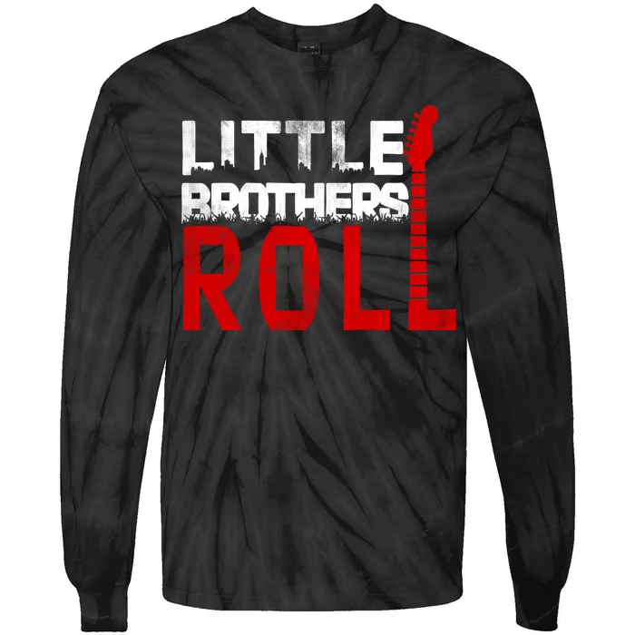 Rock And Roll Little Brothers Tie-Dye Long Sleeve Shirt