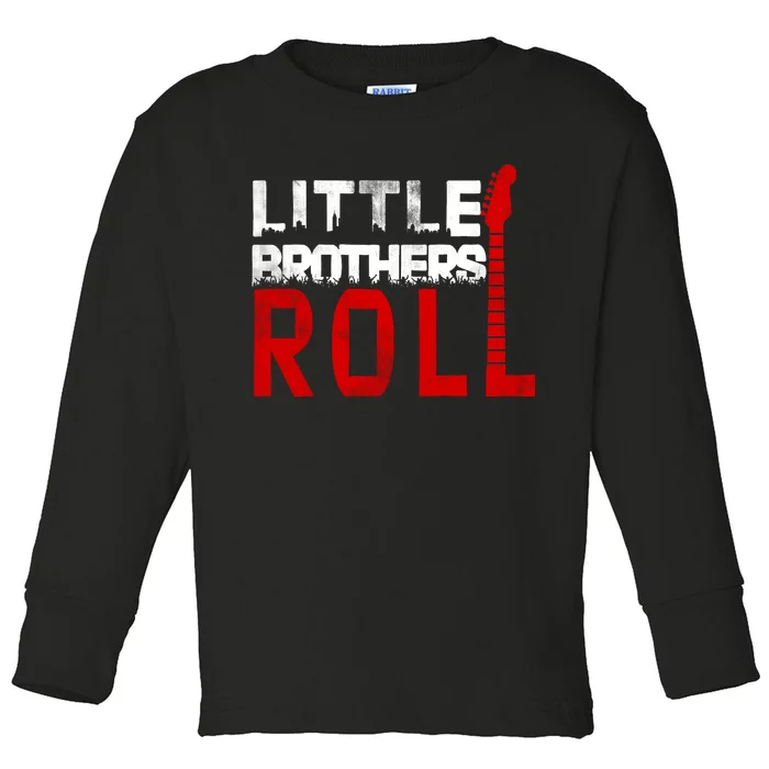 Rock And Roll Little Brothers Toddler Long Sleeve Shirt