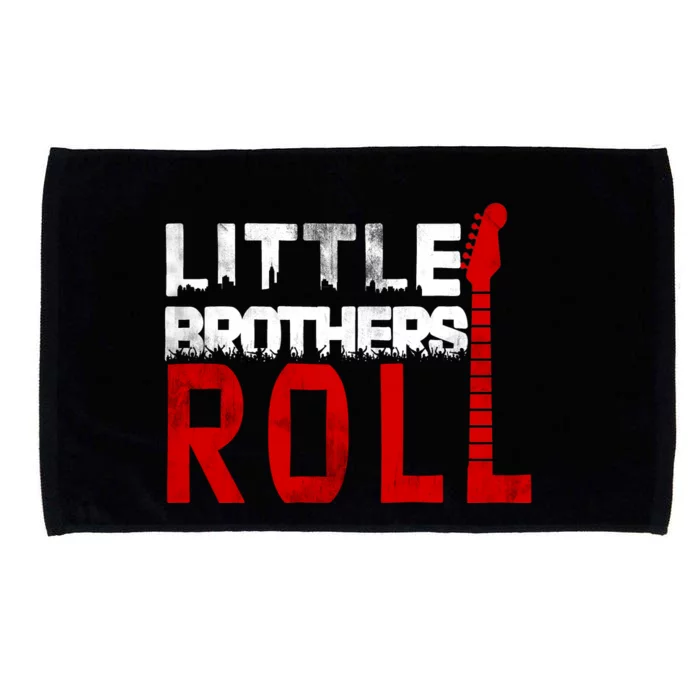 Rock And Roll Little Brothers Microfiber Hand Towel